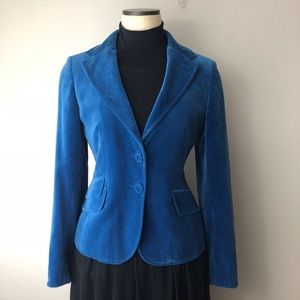 ANN TAYLOR velvet blazer size 4